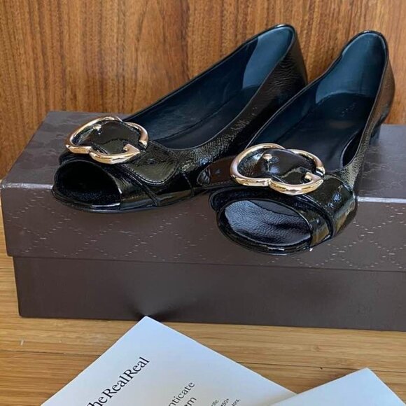 Gucci Ballet Flats new in box size 37.5 - Picture 3 of 5